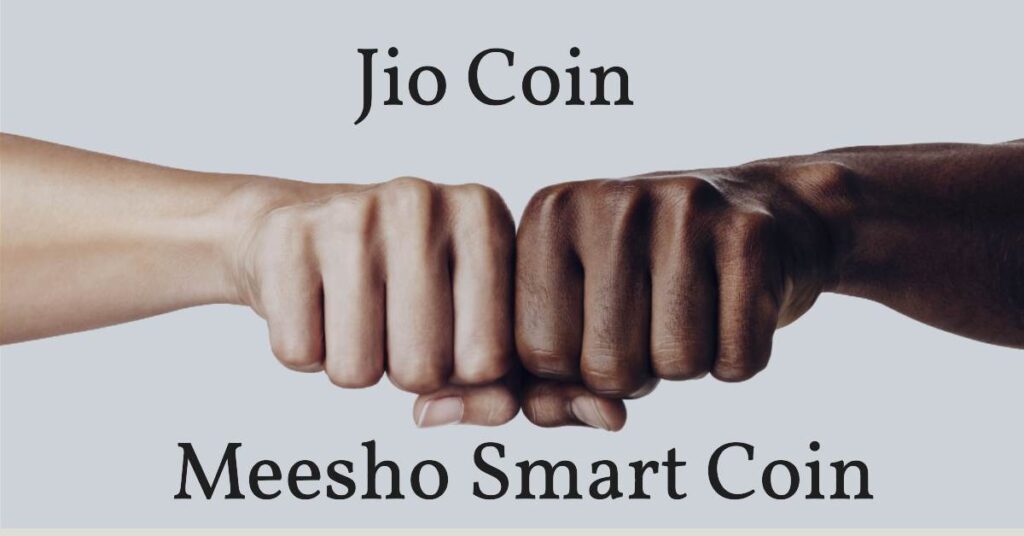 Jio Coin vs Meesho Smart Coin Digital Token Comparison 2025